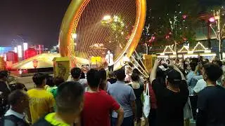 Beautiful song in the street of Xian, China