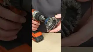 The drill brush is simple 