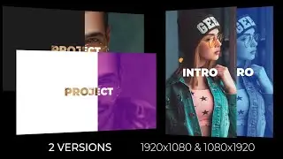 After Effects Template # Modern Intro