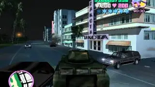 Погоня за танком - GTA Vice City