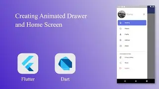 Flutter Class | Home Page | Drawer | Dart | Tutorial for Beginners | Animation | Tutorial 4 | Speed