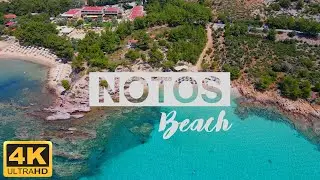 THASSOS,  NOTOS beach Greece 4k