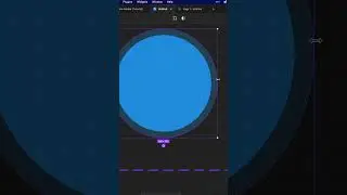 Make a Stunning Ripple Animation Badge in #Figma - #Shorts #Animation