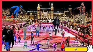 Ice skating in Amsterdam ❤ before lockdown 2021/12/12