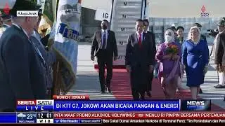 Momen Penyambutan Jokowi dan Iriana Saat Mendarat di Jerman