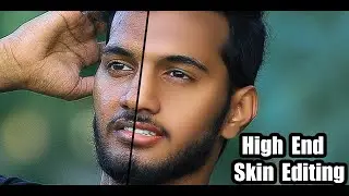 high end skin retouching & skin smothing photoshop