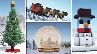 Minecraft: 25+ Christmas Build Ideas!