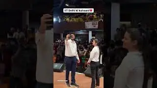 Aman Dhattarwal and shradha didi at IIT DELHI Rendezvous'22