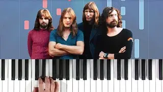 Pink Floyd- Wish you were here | PIANO TUTORIAL
