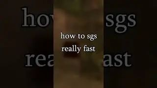 How To Sgs In Cs 1.6 Really Fast
