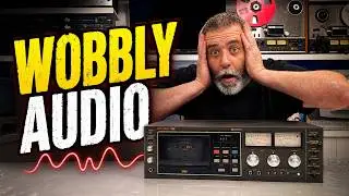 Wobbly Audio! Wow and Flutter Ruined my Tascam 122 and How I Fixed It