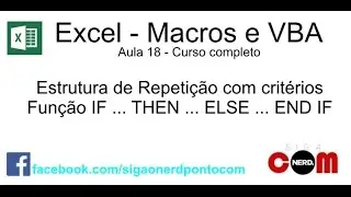 # 18 - Course macros and Excel VBA - IF Then Else