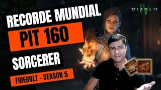 Novo recorde mundial! Sorcerer Firebolt - Diablo IV Season 5