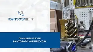 Принцип работы винтового компрессора