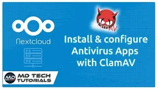 How to Install Antivirus-App in Nextcloud with ClamAV.