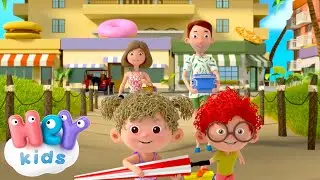 Praia, que lugar! 🏖️🌟 | Música Infantil | HeyKids em Português