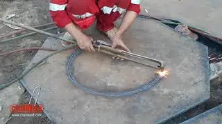 How to Make a Torch Circle Cutter Attachment ( Oxy Acetylene Cutting Guide)