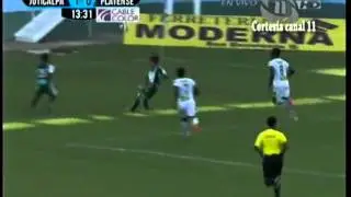 Juticalpa  le gana a Platense 2   0  en primer tiempo