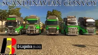 ETS2MP - B Log Scandinavian DLC Convoy
