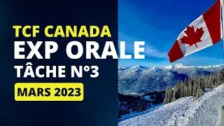 TCF Canada Expression Orale 3 Simulation Zoom mars 2023 Les parents et les bonnes notes