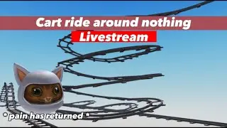 Roblox - Cart ride around nothing - suffering  (with Luxxxpl)