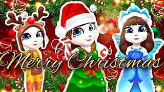 My talking Angela 2 Christmas special video 🎄⛄❤️🎅⛄#mytalkingangela2#christmas