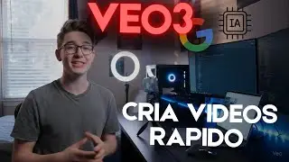COMO USAR O GOOGLE VEO 3 DE GRAÇA – IA ABSURDA para Criar Vídeos!