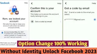 how to unlock locked facebook account without id proof 2023 || we locked your account facebook ||