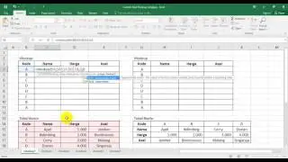 Belajar Rumus Vlookup dan Hlookup