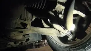 краткое видео о замене  левого привода bmw x5 e70 4.8