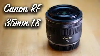 Canon RF 35mm f/1.8 IS STM Lens Unboxing - Canons CHEAPEST RF Lens!