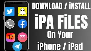 how to download and install ipa file in iPhone | how to install ipa file on iphone | 2023