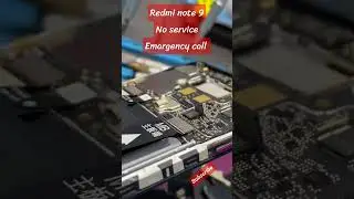 mi note 9 No service emargency call 