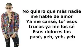 Bad Bunny - Amor Foda (Letra)