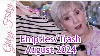 Empties & Trashed August 2024