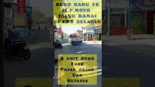 Ruko Baru Murah di Lokasi Ramai Denpasar 