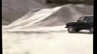 ТРЮК! НИВА по ВЕРТИКАЛЬНОЙ ГОРЕ!