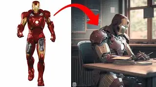 🔥⚡AVENGERS but in the SCHOOL🔥⚡All Characters