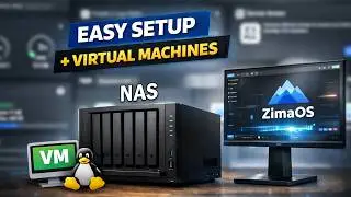 Why ZimaOS Is the Best NAS for Beginners | Easy Setup & Virtual Machine Tutorial
