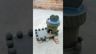 Destroying Mini multiple. swimming pool sand House 