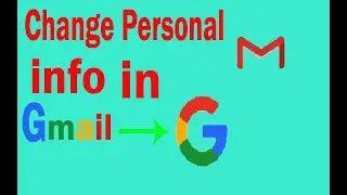 How to Change Gmail Personal Information