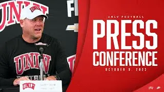 UNLV Football Press Conference - October 9, 2023