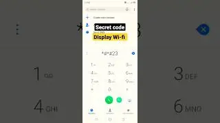 Secret code||display wi-fi  Mac Address 
