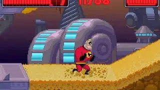 прохождение The Incredibles Rise of the Underminer (Game Boy Advance)