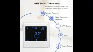 Hedeman Smart Thermostat: Control Your Comfort Anytime, Anywhere!