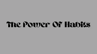 What Habits Are You Leaving In 2025….