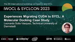 Experiences Migrating CUDA to SYCL - A Molecular Docking Case Study