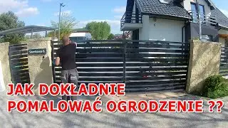 How to properly repaint a fence?