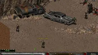 Fallout 2: Repairing the car and stolen afterwards...