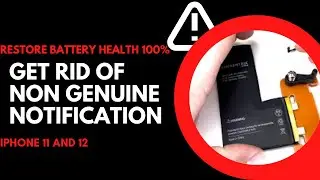 Revitalize Your iPhone 11 & 12: Copy Power Battery Repair Guide! No Notification!